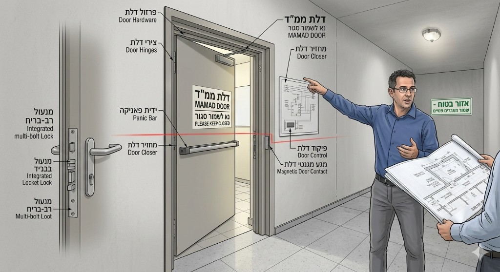 דלת ממד פרוזדור מוצר